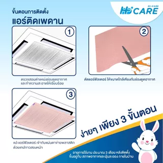 (แถมฟรี เทปกาว) ของแท้💯N-Care Air Filter Copper แผ่นกรองแอร์ ฟิลเตอร์ ยาว15x98 นิ้ว ใช้ได้ทุกรุ่น