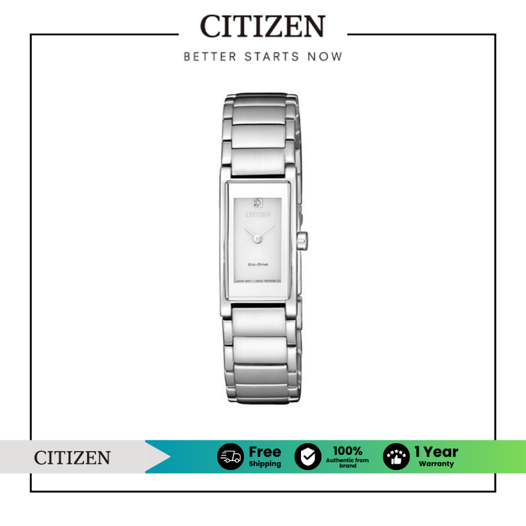 CITIZEN Eco-Drive EG7050-54A Lady Watch ( นาฬิกาผู้หญิงพลังงานแสง )