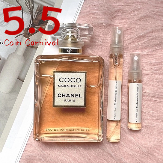 【🚛พร้อมส่ง】น้ำหอมแบ่งขาย แบรนด์แท้ 💯% Chanel Coco Mademoiselle Intense &amp; Coco Mademoiselle EDP &amp; Noir EDP 2ml/5ml/10ml