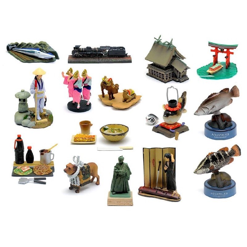 Gashapon Kaiyodo Sapporo Chugoku Shikoku Products Exhibition Tosainu