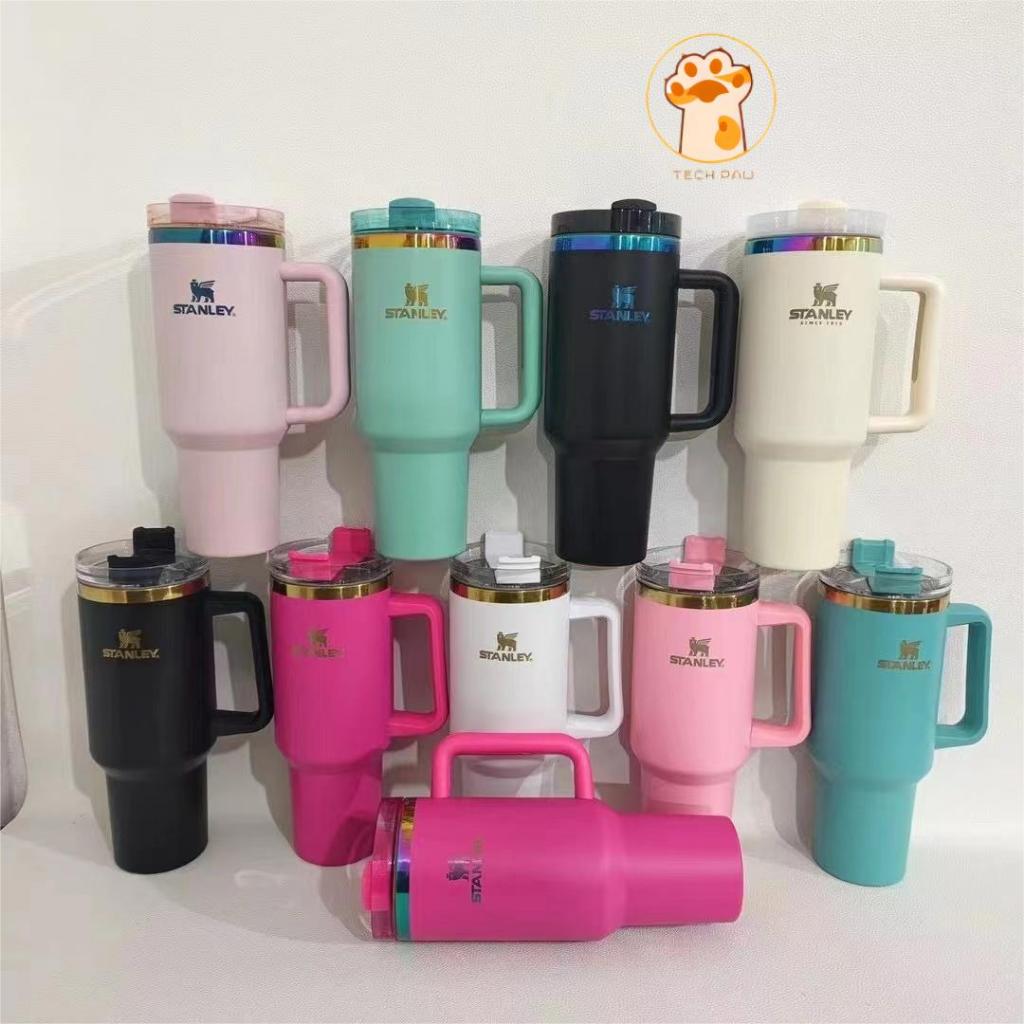 แท้💯 จัดส่งทุกวันครับNew StanIey แก้ว Queencher H2.0 Tumbler 40OZ แสแตนเลส ถ้วยน้ำแข็ง ถ้วยฟาง