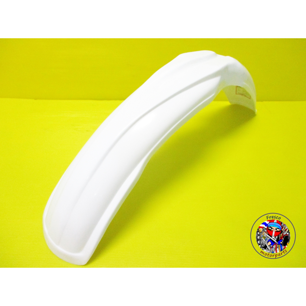 บังโคลนหน้า พลาสติก YAMAHA YZ125 YZ100 YZ250 Front Fender "White"