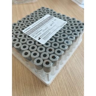 หลอดเก็บเลือดชนิด NaF หลอดเก็บเลือด 4 มล สีเทา