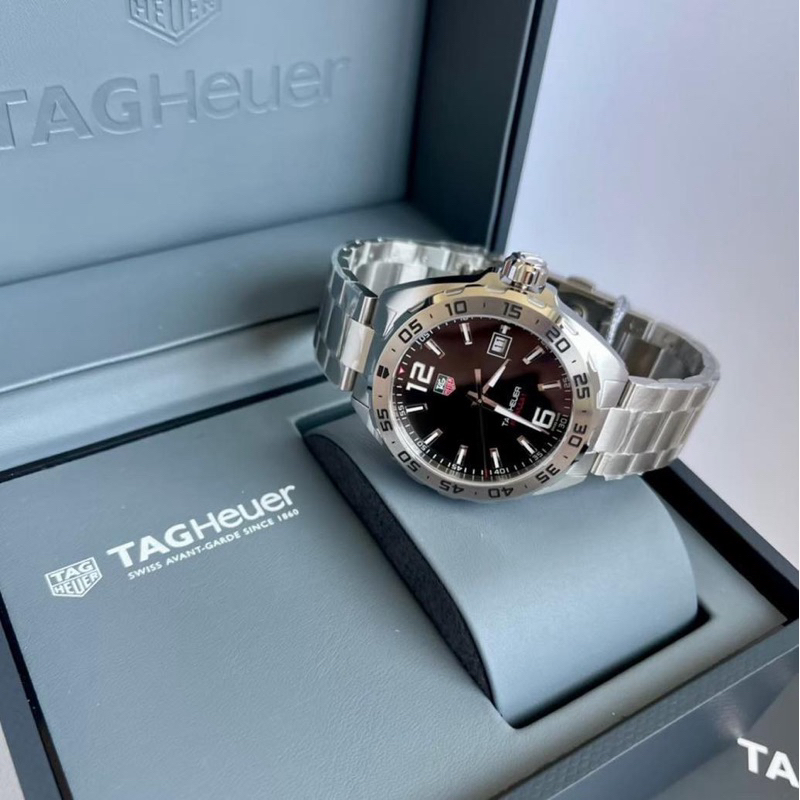 พร้อมส่ง‼️  NEW🤍 TAG HEUER FORMULA 1 Quartz Watch ปัดดำ หน้าปัด  41 mm ราคาดีมากกก  อปก กล่องครบ การ์ดปี 4/2024