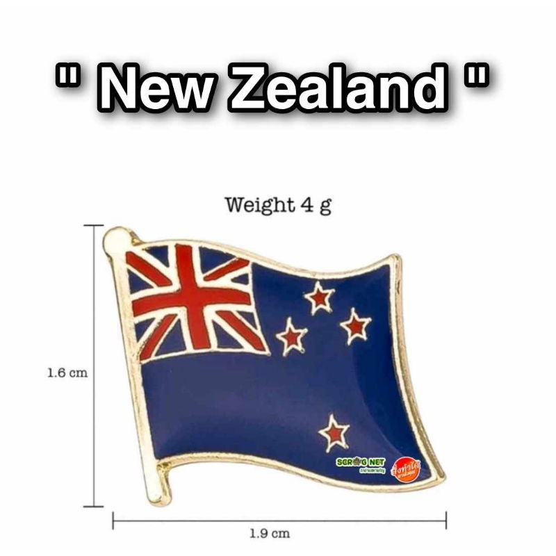 ถูกที่สุด‼️สินค้าพร้อมจัดส่ง 🌟 เข็มกลัดธงชาติ Flag of Countries in Australia & Oceania Enamel Brooch Pin 🇦🇺🇳🇿🇻🇺 - รูปที่ 2