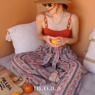 Terracotta Wrap Pants | Moaa Collection