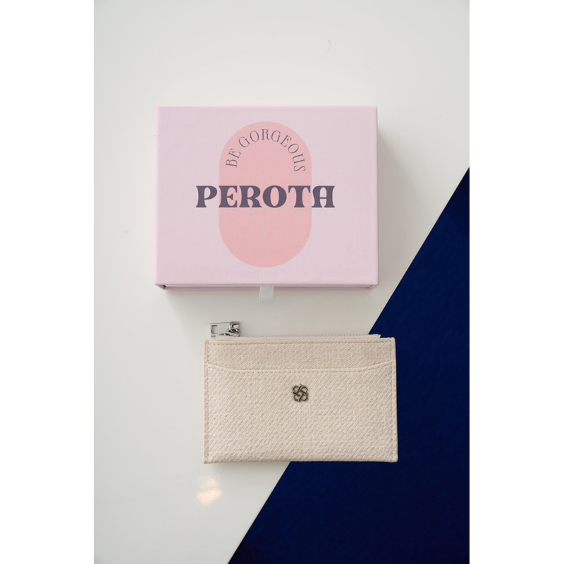 PEROTA Poppy Card Holder มาพร้อมกล่อง