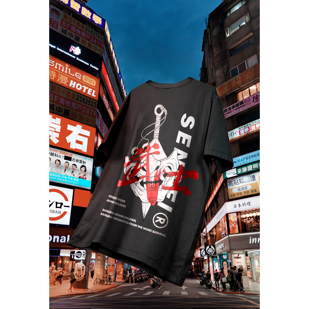 🌈ใส่โค้ดSENSEI20Pลด20%✨เสื้อยืดแขนสั้นSENSEI WARRIOR COLLECTION