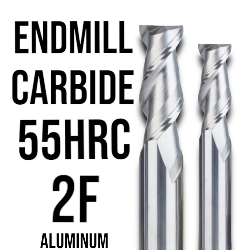 เอ็นมิลคาร์ไบด์ 2ฟัน อลูมิเนียม - 2Flute Carbide End Mill for Aluminium