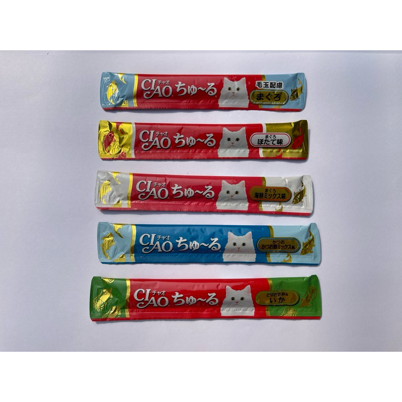 CIAO Churu INABA ขนมแมวเลีย 14g ซอง
