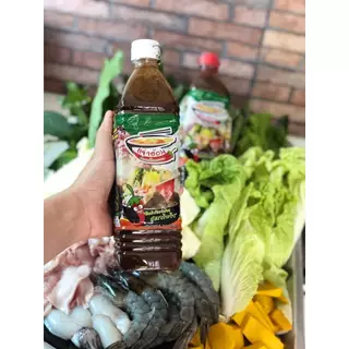 💢แจ่วฮ้อนน้ำซุปแจ่วฮ้อนบ้านสวนโนนสะอาด น้ำซุป+น้ำจิ้มสูตรดั้งเดิม ขนาด 400mlต้นตำหรับแจ่วฮ้อนสูตรเข้มข้น อร่อย แซ่บ 💢