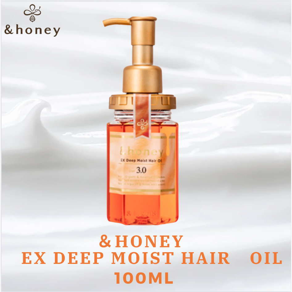 [＆honey] 【Bottle】EX Deep Moist Hair Oil 3.0 100ml  [Direct from Japan]