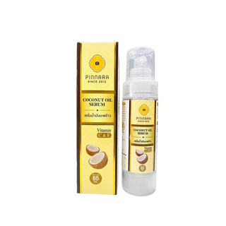 (เซ็ต 10 ขวด)พิณนารา Pinnara เซรั่มน้ำมันมะพร้าว Coconut Oil Serum ผิวเนียนนุ่ม ชุ่มชื่น ขนาด 85 มล.