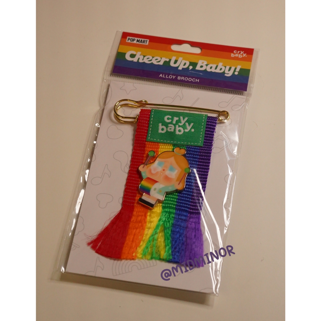 [🔥พร้อมส่ง🔥] ALLOY BROOCH I CRYBABY CHEER UP,BABY! I  [ของแท้ 💯]