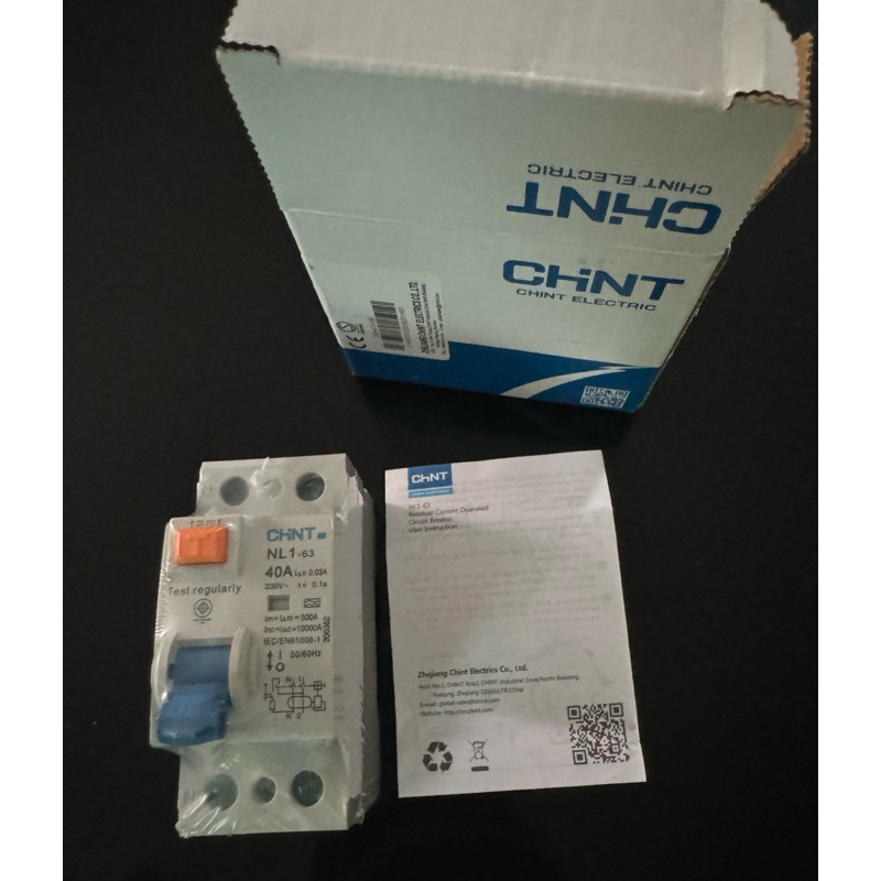 breaker กันไฟดูด CHINT  40A