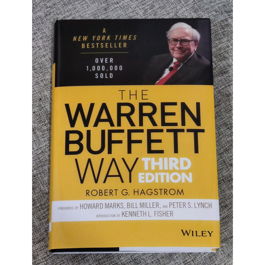 หนังสือภาษาอังกฤษ Warren Buffett Way  (The warren buffett way) ปกแข็ง (Hardcover) มือ 1