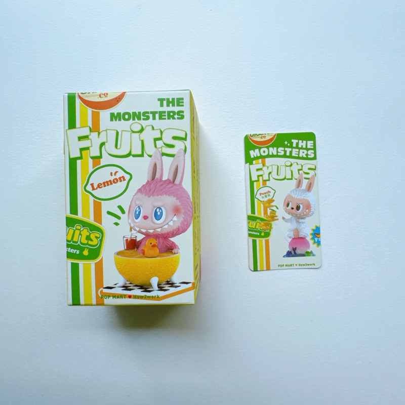 POPMART LABUBU The Monsters Fruits -Peach 🍐