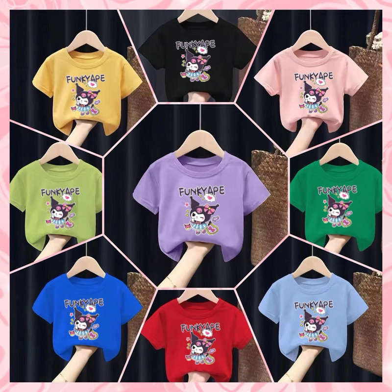 Hot2024 เสื้อยืดเด็กพิมพ์ลายการ์ตูน น่ารักๆๆๆๆ (ผ้าฝ้าย) Pattern59