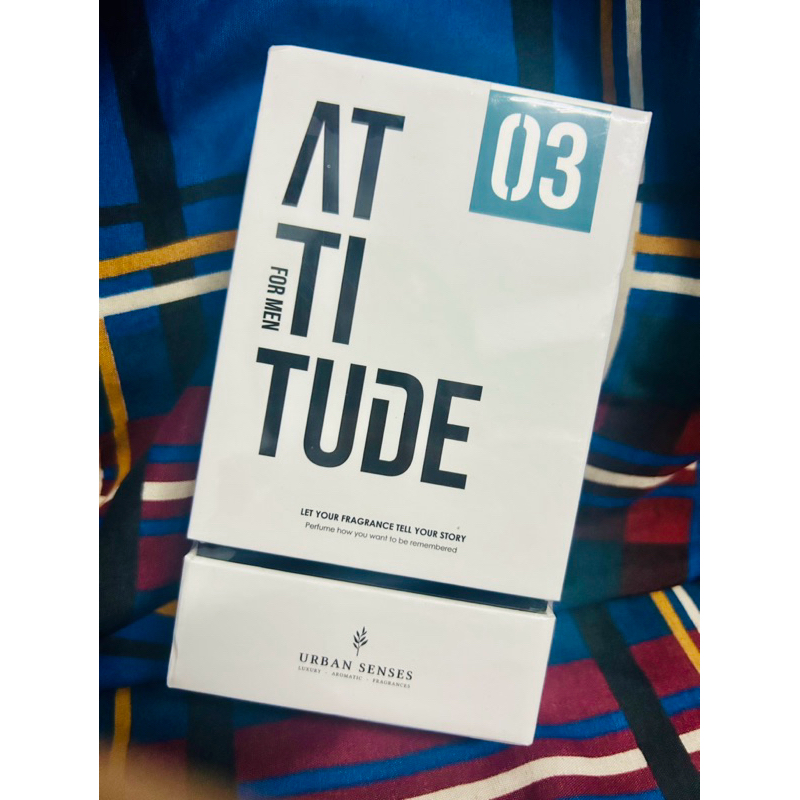น้ำหอม Urban Senses 03 No Rules (ขนาด 50 ml) Attitude for Men Collection