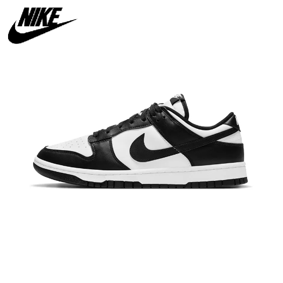 【ของแท้ 100%】Nike Dunk Retro Panda Black White ไนกี้ รองเท้าผ้าใบ