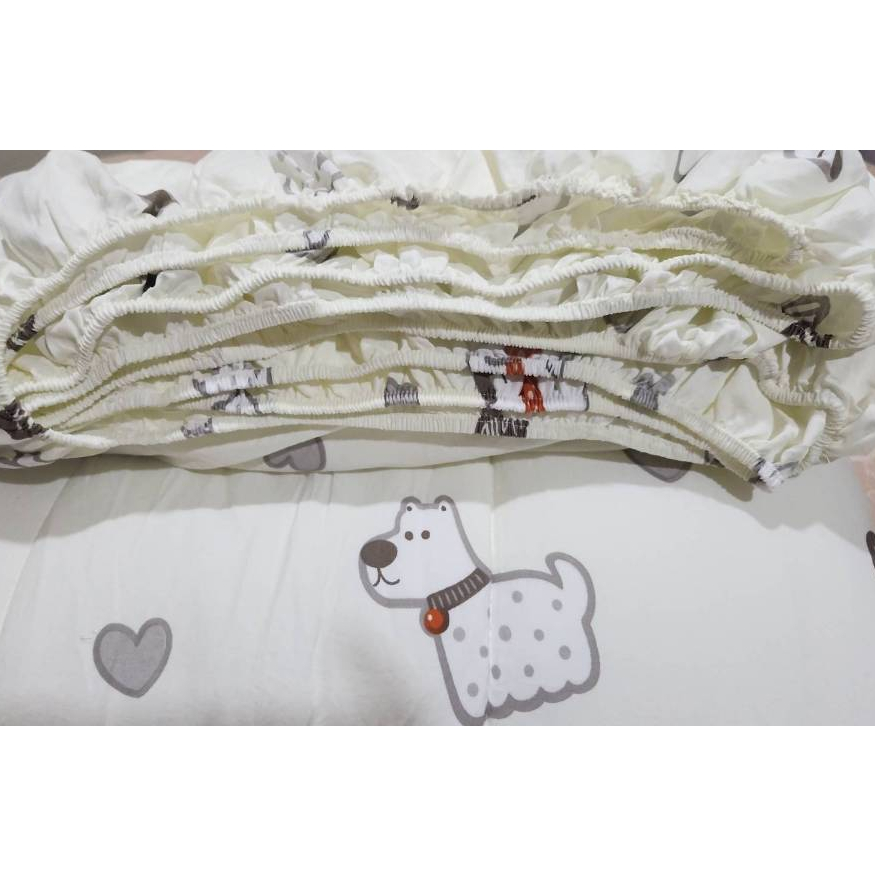 ชุดเครื่องฤดูหนาว  ผ้าห่ม ผ้าปูที่นอน นวมหนา แน่น หนัก นุ่ม ผ้า fine fabric ของ Rabbit Moon ราคา ถูกที่สุด ดีลบีเคเค แกลเลอรีภาพที่ 9
