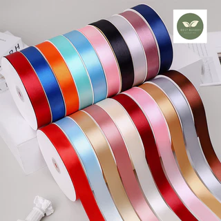 🌈พร้อมส่ง🌈ริบบิ้นผ้าซาตินพร้อมส่งขนาดกว้าง 2 CM ยาว 100 หลา