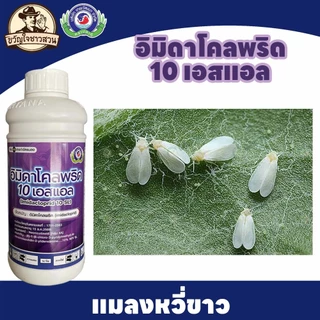 อิมิดาโคลพริด (ยกลัง12 ลิตร) 10 เอสแอล เพลี้ยจักจั่น เพลี้ยไฟ เพลี้ยนาสาร แมลงหวี่ขาว หนอนชอนใบ เทพวัฒนา