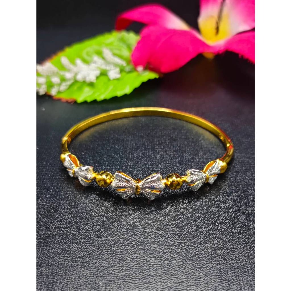 กำไล ข้อมือ 2 กษัตริย์ ห้อยตุ้งติ้ง ขนาด 57-59 CM - รูปที่ 4