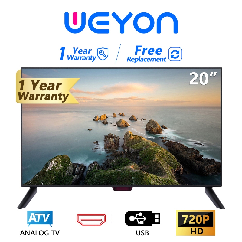 WEYON LED TV 20 นิ้ว  Full HD ทีวีจอแบน