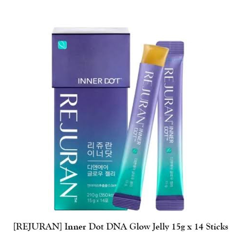 REJURAN Inner Dot DNA Glow Jelly 15g x 14 Sticks [นำเข้าเกาหลี] คอลลาเจน เยลลี่ สินค้าใหม่ล่าสุด