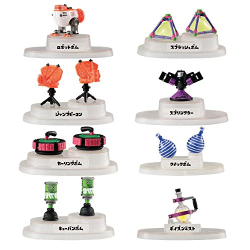 Splatoon 2 Buki Weapon Collection Sub Weapon Shokugan Candy Toy (ขายแยก)