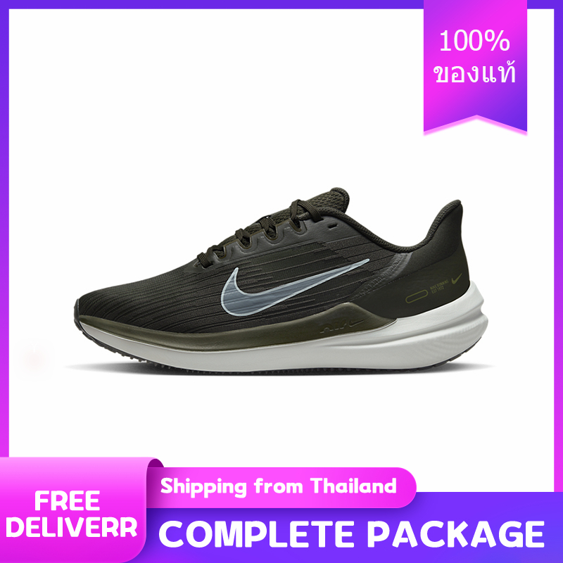 รองเท้าผ้าใบผู้ชาย Nike Air Zoom Winflo 9 Running Shoes DD6203 - 300 The Same Style In The Store