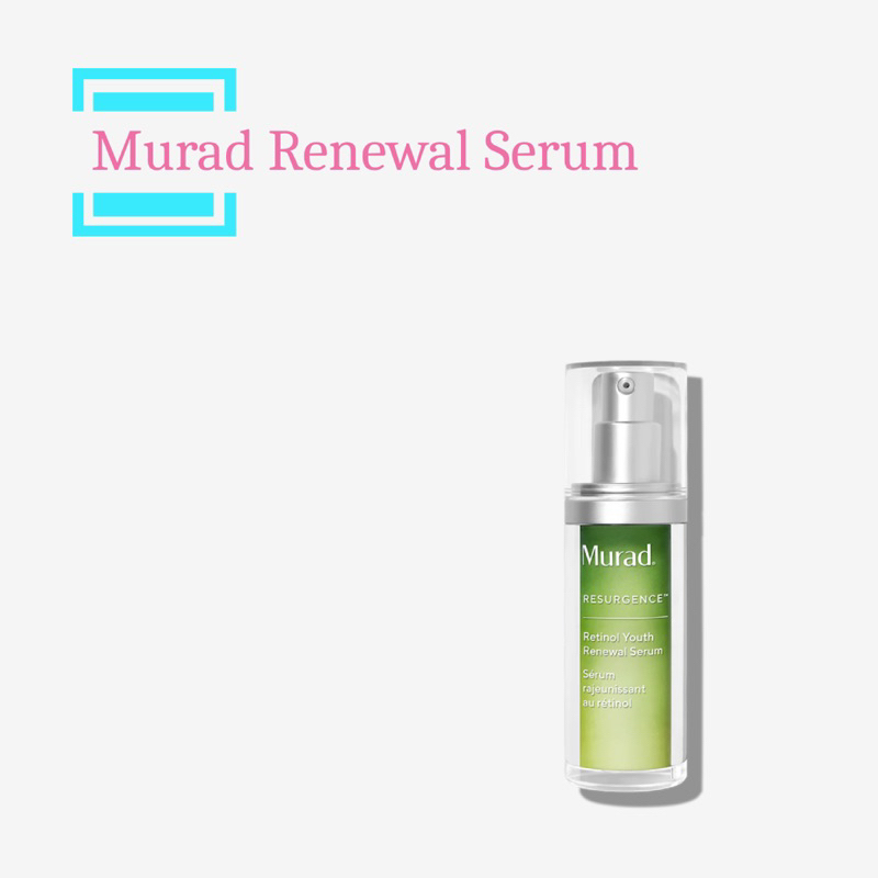 Murad Resurgence Retinol Youth Renewal Serum New in Box 30mL
