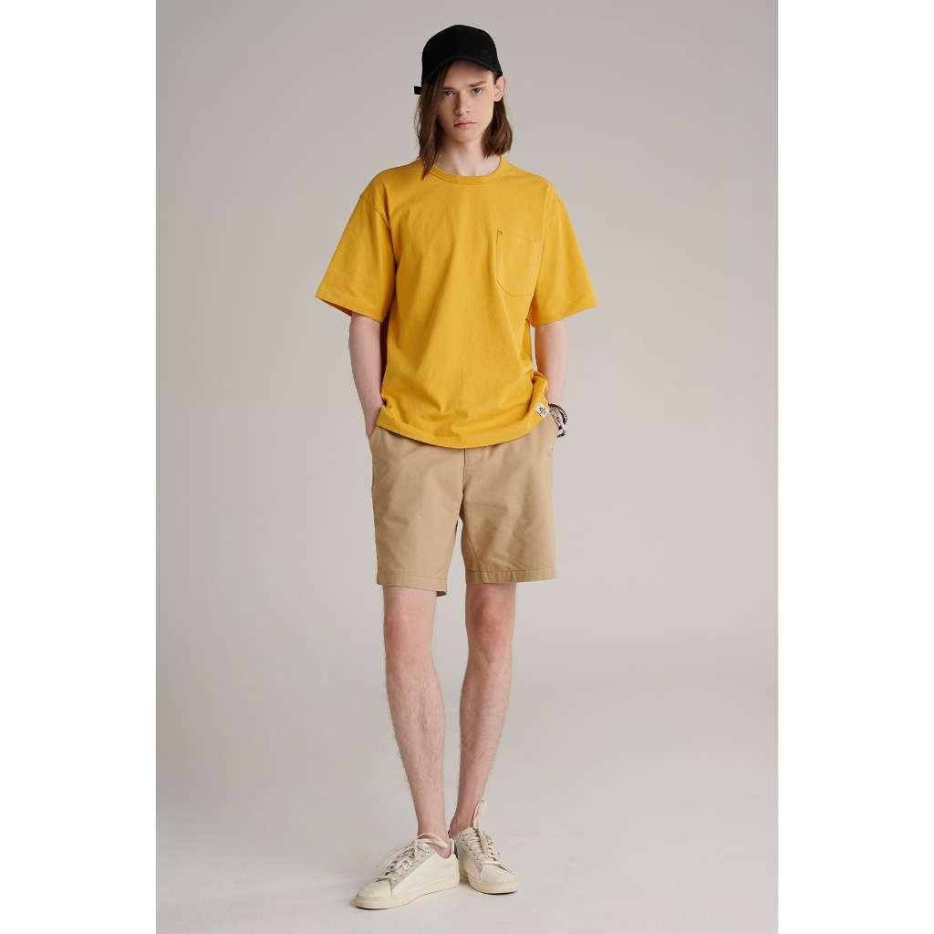 Mc jeans เสื้อยืดแขนสั้นผู้ชาย ทรงโอเวอร์ไซส์ Mc Makoto MTSZ787-3