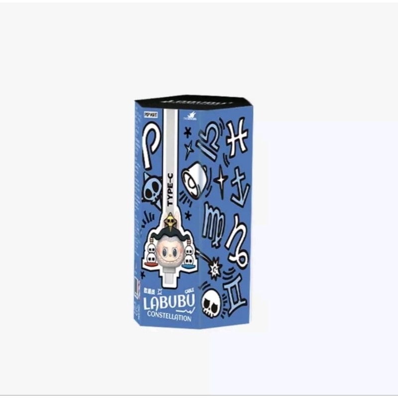 กล่องสุ่ม สายชาร์จ Popmart THE MONSTERS Constellation Series
