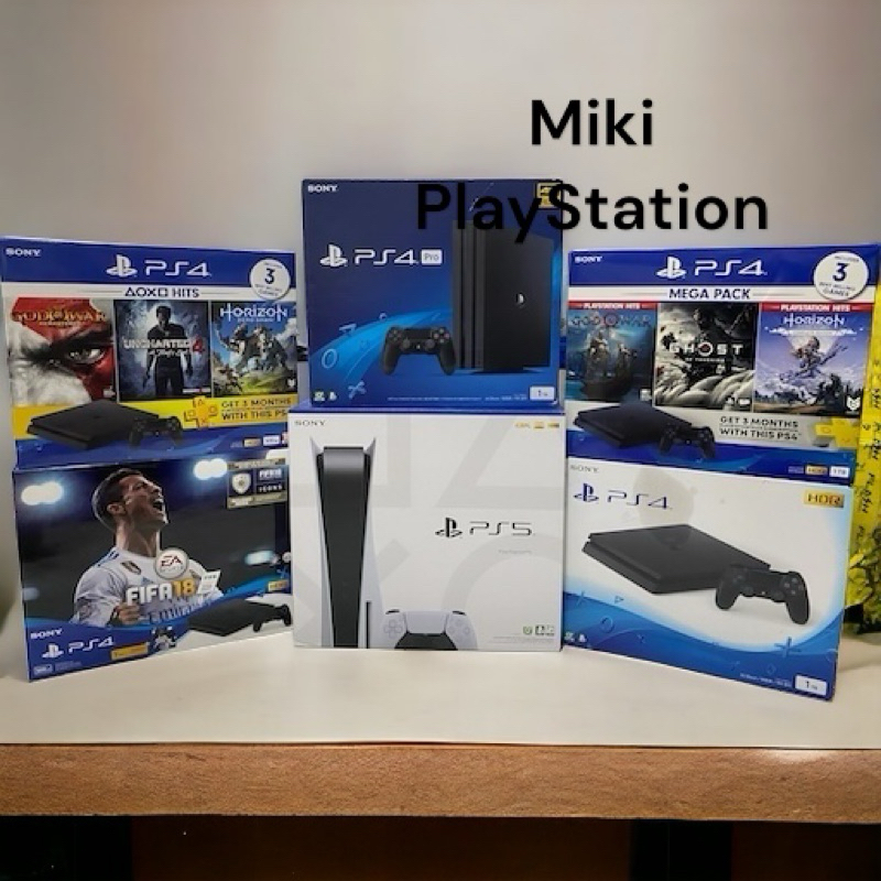 [PS5] [Ps4] Ps5,Ps4 Fat Slim Pro (มือ2) เครื่อง PlayStation 5 PlayStation 4