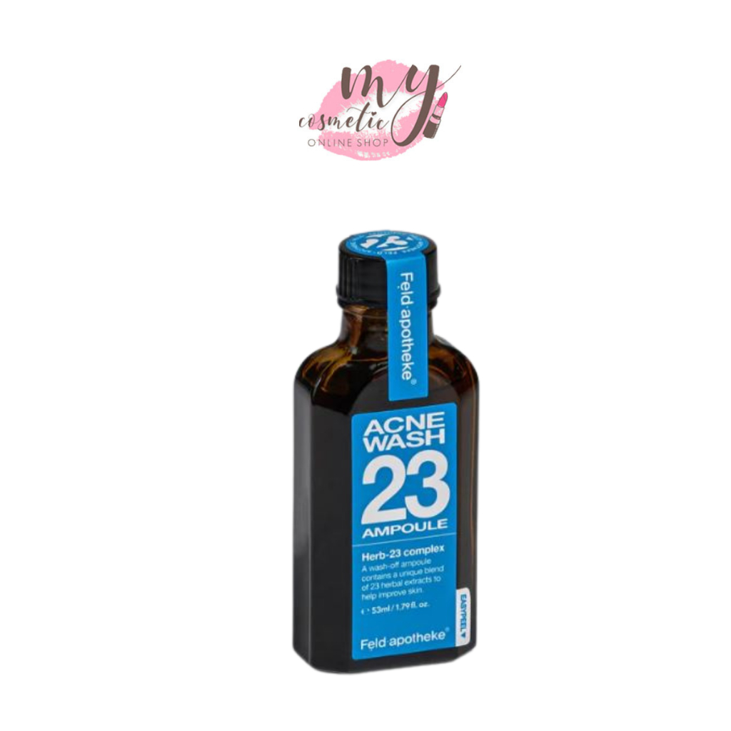 ( แท้ / พร้อมส่ง ) Feld Apotheke Acne Wash 23 Ampoule 53 g.