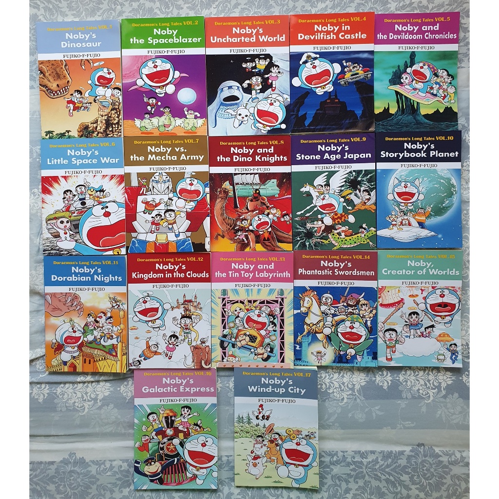 ขายหนังสือการ์ตูน โดราเอมอน Doraemon ตอนพิเศษ Color มีสี ทั้งเล่ม ภาษาอังกฤษ
