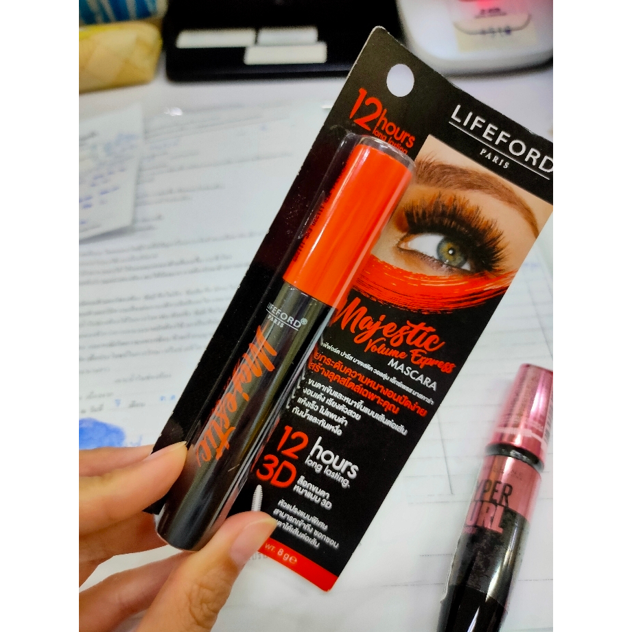 มาสคาร่า Lifeford Paris ไลฟ์ฟอร์ด ปารีส Majestic Volume Express Mascara 8 g