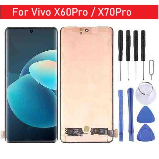 หน้าจอ vivo X60Pro / X70Pro  งานแท้  จอ + ทัช อะไหล่มือถือ จอพร้อมทัชสกรีน LCD วีโว่ x60pro/x70pro แ