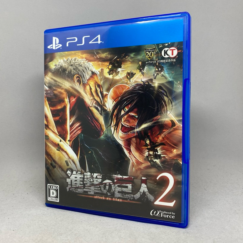 Attack on Titan 2 (Shingeki no Kyojin 2)(PS4) | PlayStation 4 | แผ่นแท้เกมเพลสเตชั่นสี่ | Zone 2 | Japan | ใช้งานปกติ