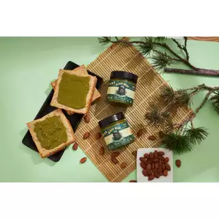 เนยอัลมอนด์มัทฉะ Black Bear Matcha Almond Butter 200g คลีน คีโต ไม่ใส่น้ำตาล หอมชาเขียวแท้