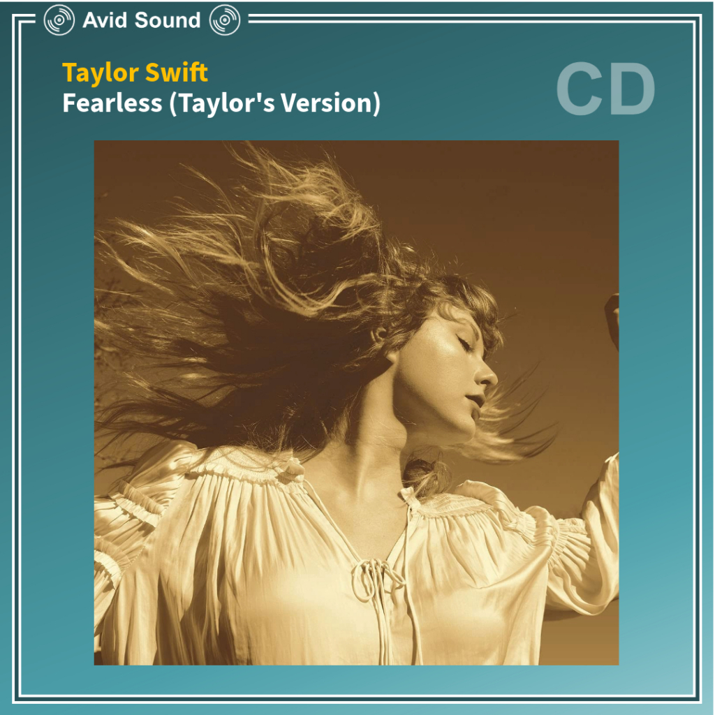 CD แผ่นซีดี Taylor Swift Fearless (Taylor's Version) ใหม่ ซีล Taylor Swift CD
