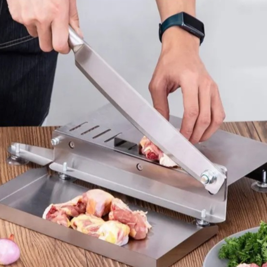 เครื่องตัดกระดูกสแตนเลส Stainless steel bone cutter ที่ตัดกระดูก ที่สับเนื้อ ที่สับกระดูก