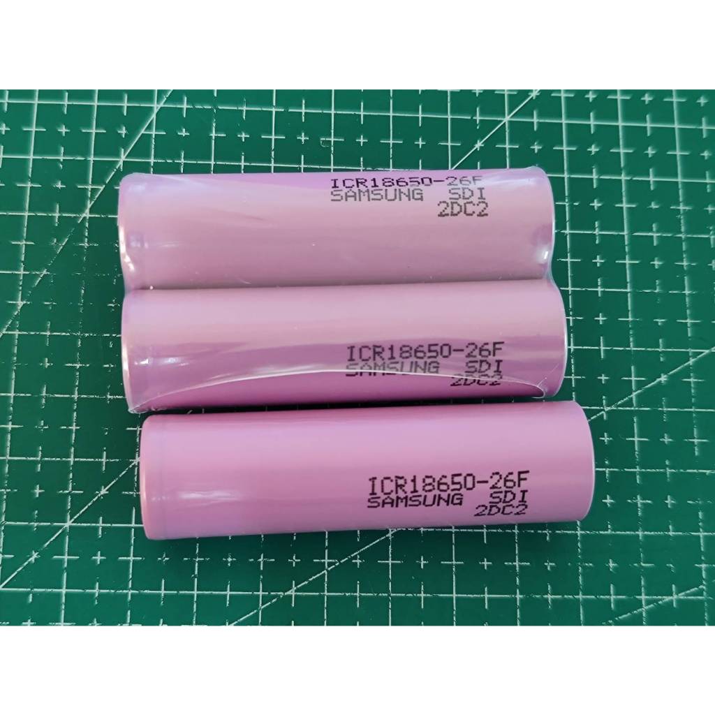 ถ่านชาร์จsamsungICR18650-26F ICR18650-26F 18650 2600mAh 3.7v