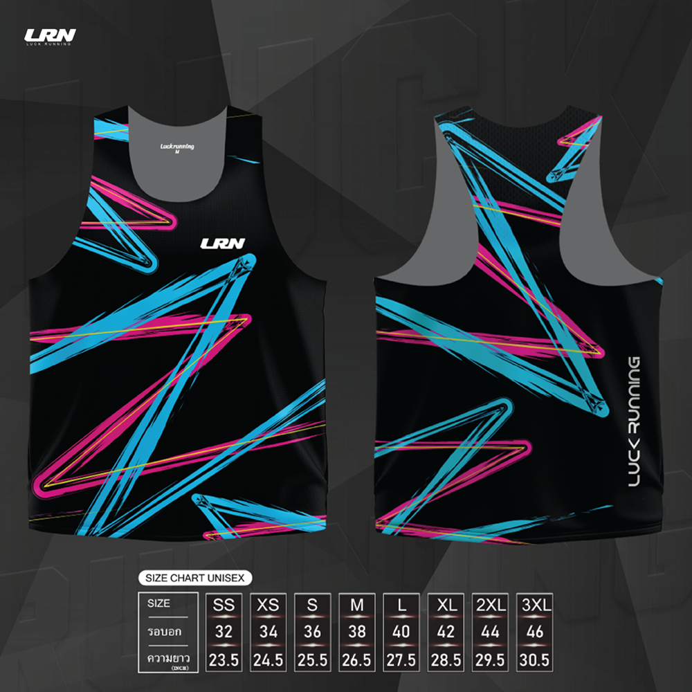 เสื้อกล้าม Run Elite ผ้า Air Flow Plus สำหรับวิ่งมาราธอน (AP08-01)