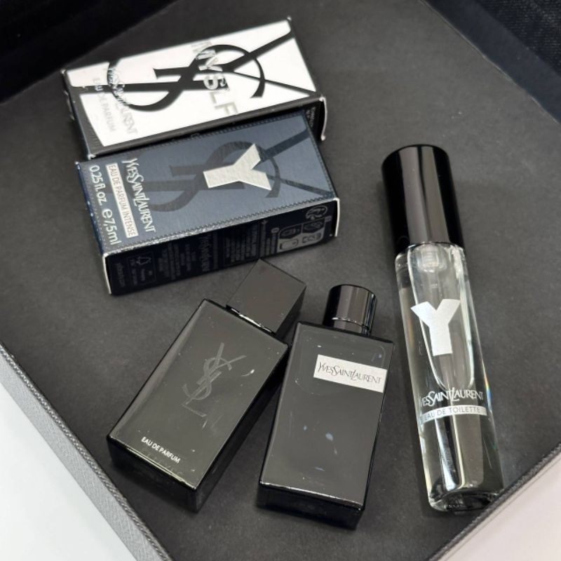 เซ็ท น้ำหอม YSL Parfum For men Set 3 Pcs. + YSL Limited Box