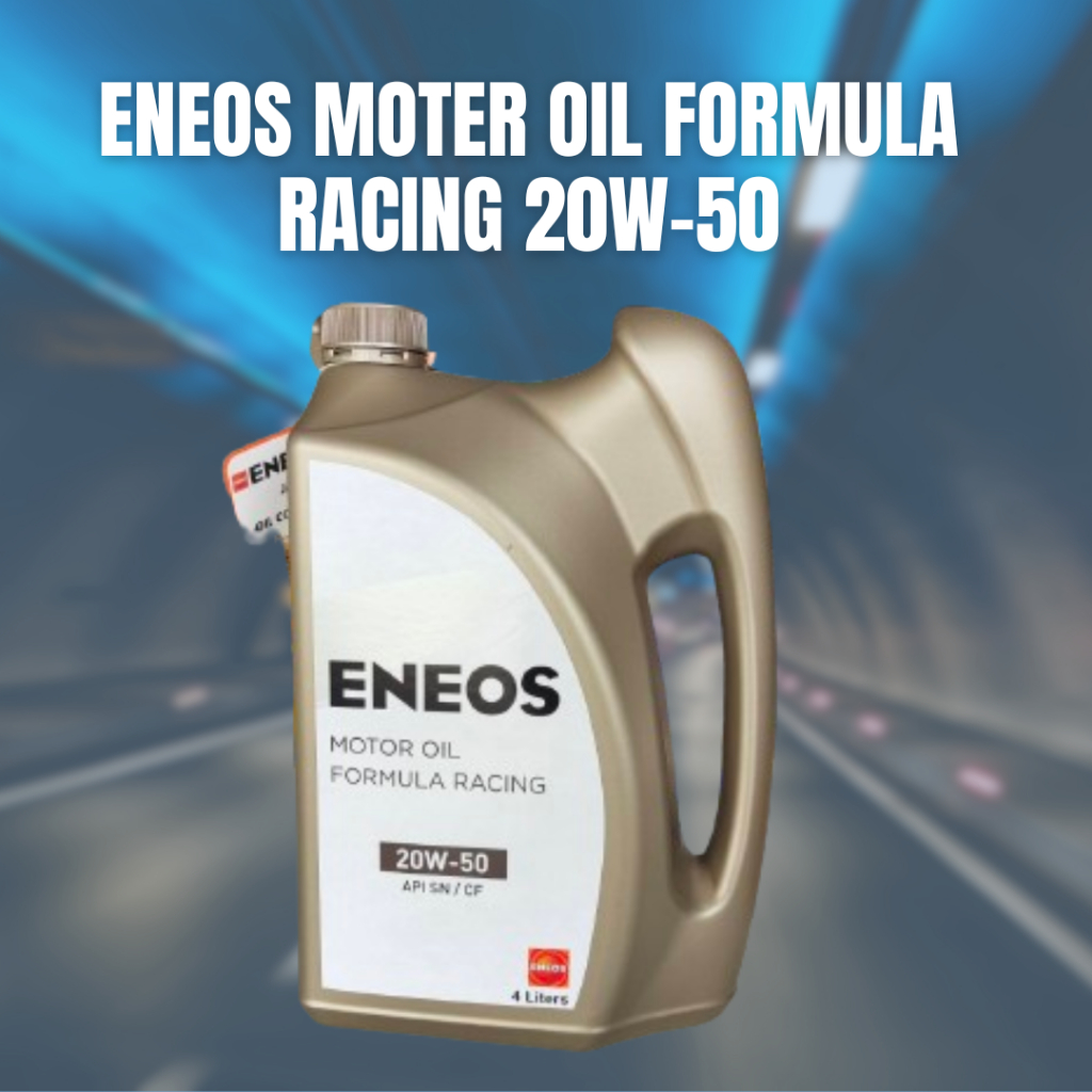 น้ำมันเครื่องเบนซิน ENEOS MOTER OIL  FORMULA   RACING  20w50  ขนาด  4 ลิตร