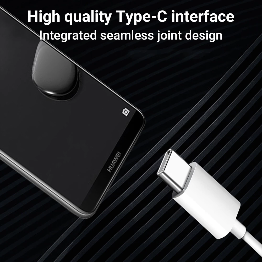 หูฟัง Type-C มีไมค์ เสียงดี สำหรับ Huawei thumbnail 4