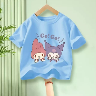 H797เสื้อยืดเด็กแขนสั่ง.ผ้านุ่นใส่สบายทั้งเด็กชายกับเด็กหญิง